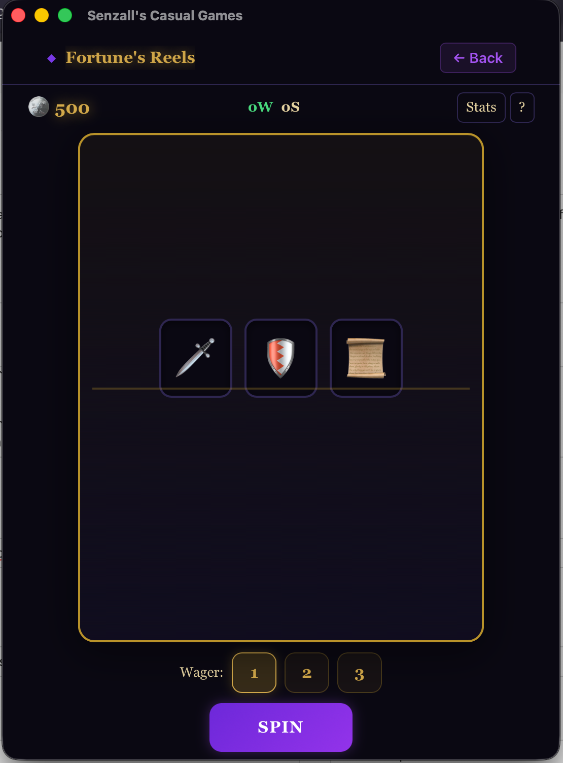 Fortune's Reels — Slot Machine gameplay screenshot